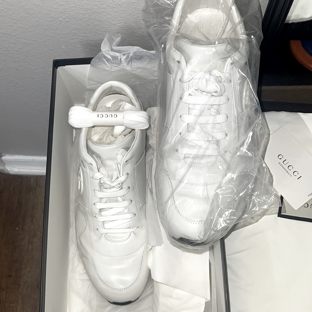 Gucci white miro soft